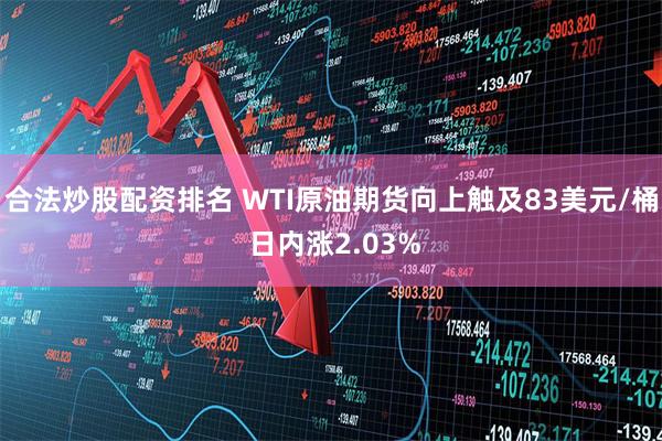 合法炒股配资排名 WTI原油期货向上触及83美元/桶 日内涨2.03%