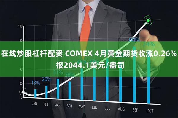 在线炒股杠杆配资 COMEX 4月黄金期货收涨0.26% 报2044.1美元/盎司