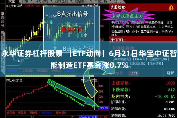 永华证券杠杆股票 【ETF动向】6月21日华宝中证智能制造ETF基金涨0.7%