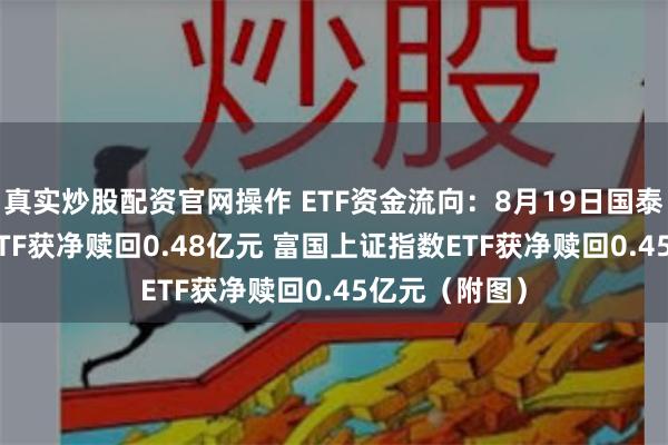 真实炒股配资官网操作 ETF资金流向：8月19日国泰科创板100ETF获净赎回0.48亿元 富国上证指数ETF获净赎回0.45亿元（附图）