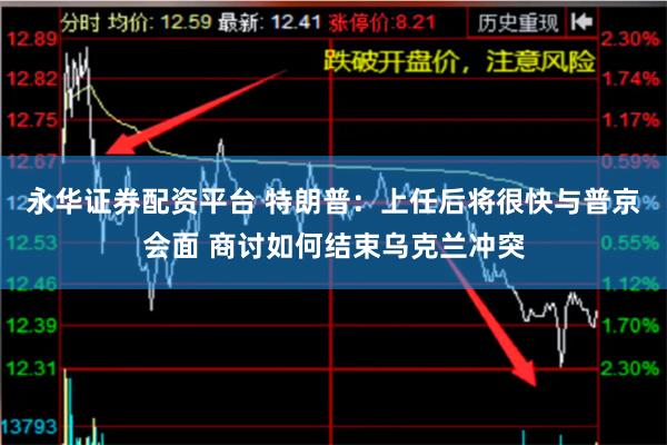 永华证券配资平台 特朗普：上任后将很快与普京会面 商讨如何结束乌克兰冲突