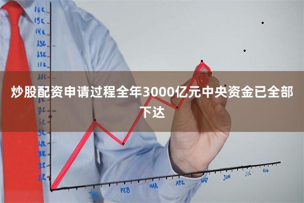 炒股配资申请过程全年3000亿元中央资金已全部下达